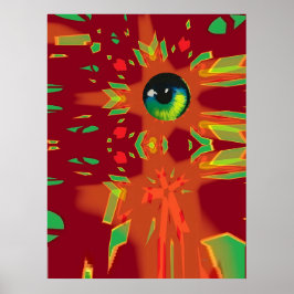 Poster Surrealista do Dreamer Ken Gage