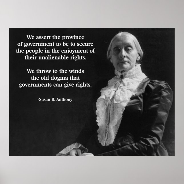 Poster Susan B. Anthony Cote (Frente)