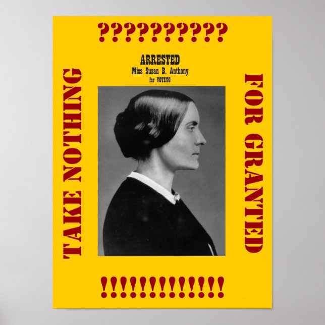 Póster Susan B Anthony nos lembra (Frente)