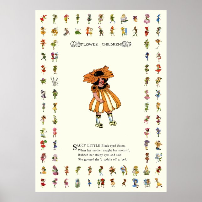 Póster Susan de olhos negros (Frente)