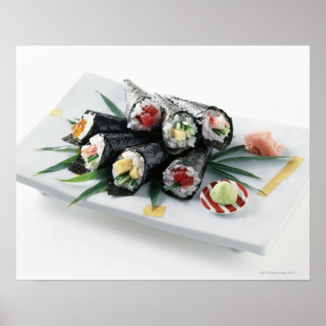 Póster Sushi (Frente)