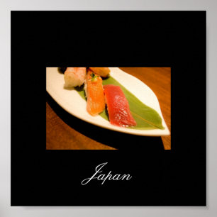 Poster Sushi de Japão, imagens de Japão