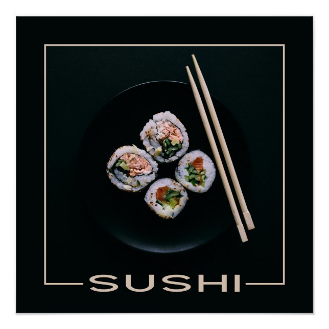 Póster Sushi poster (Frente)