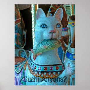 Póster Sushi, Sushi Alguém?
