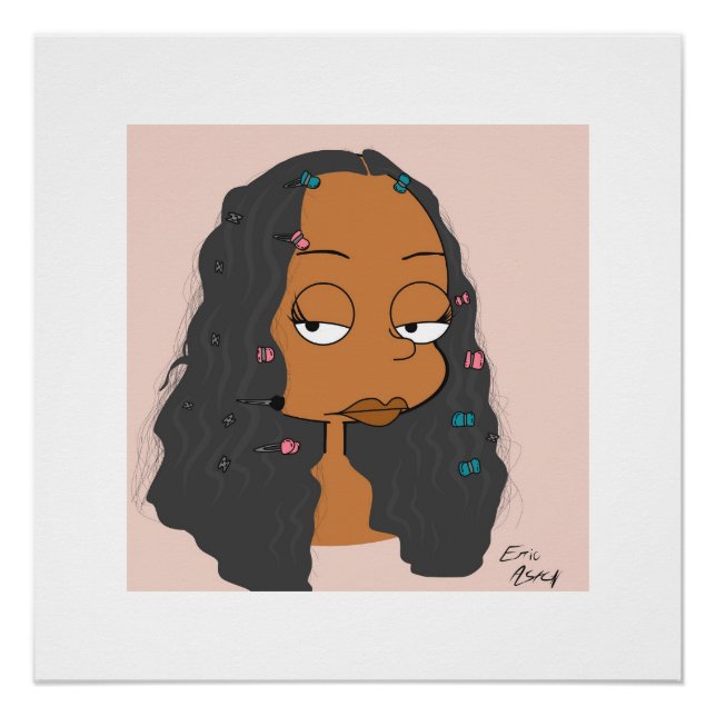 Póster Susie X A Assento Na Mesa (Frente)