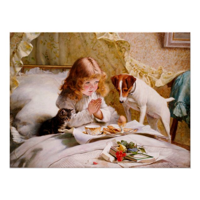 Póster Suspense by Charles Burton Barber (Frente)