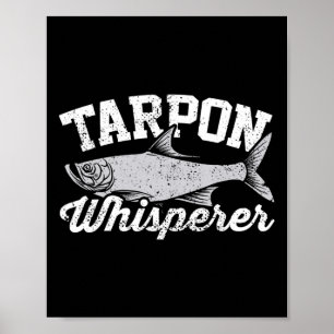 Poster Sussurrador de Tarpon I Pescador de Tarpon I Pesca