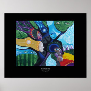 Póster Sussurro à árvore por Gregory Gallo