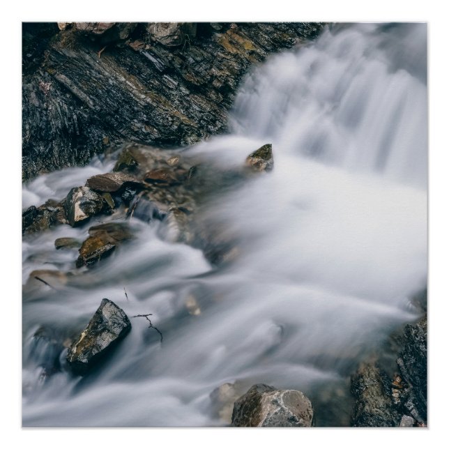 Póster sussurros da cascata (Frente)