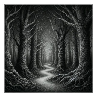 Póster Sussurros da Floresta Encantada