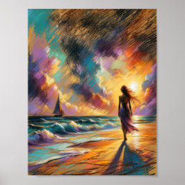 Poster Sussurros de Crepúsculo: Elegância na Curta de Ebb