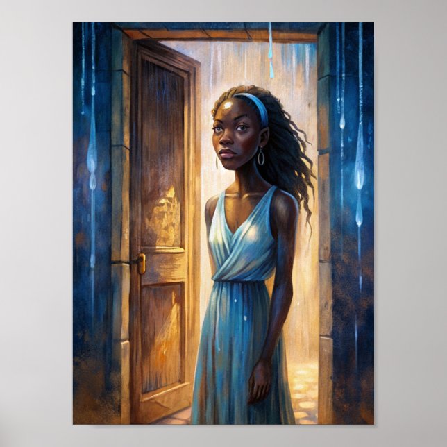 Poster Sussurros de tristeza (Frente)