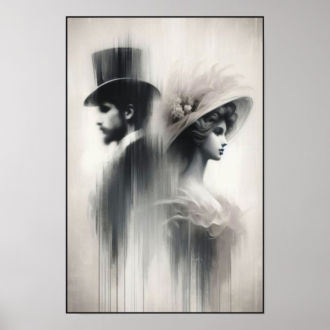 Poster Sussurros de um Abstrato da Era Esquecida (Frente)