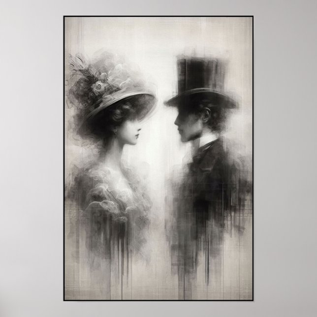 Poster Sussurros de um Abstrato da Era Esquecida (Frente)