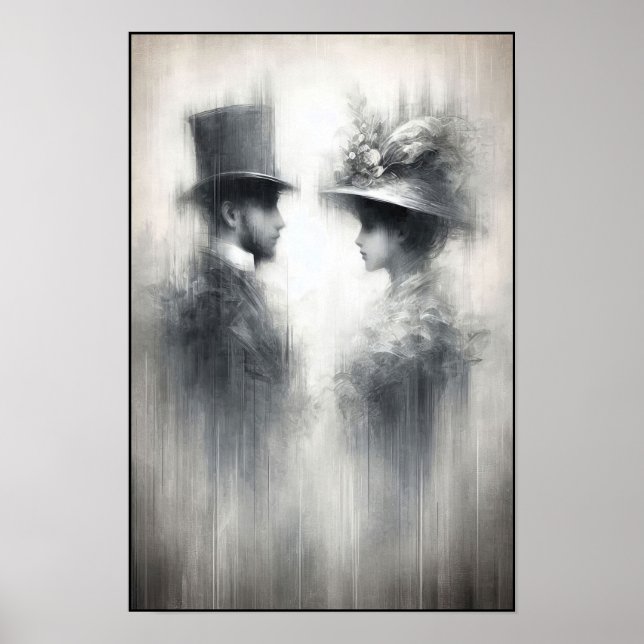 Poster Sussurros de um Abstrato da Era Esquecida (Frente)