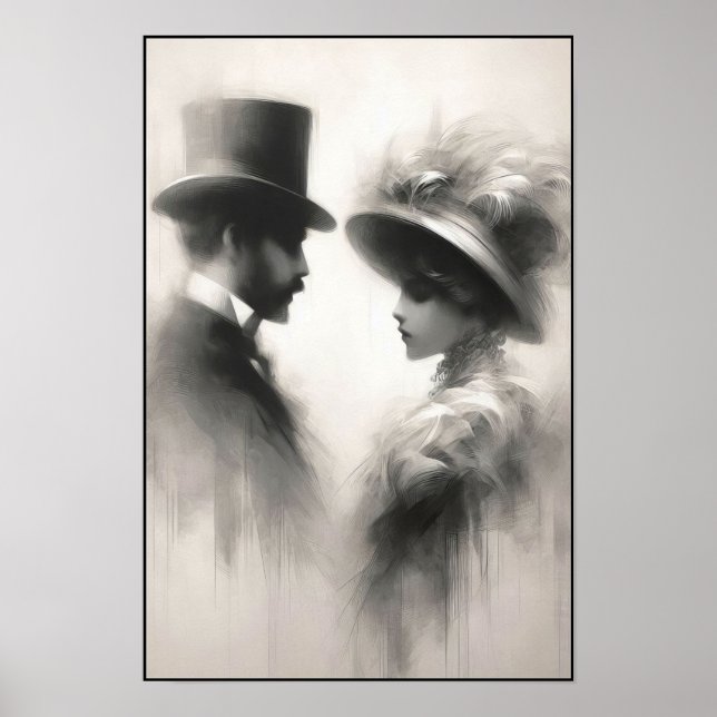 Poster Sussurros de um Abstrato da Era Esquecida (Frente)