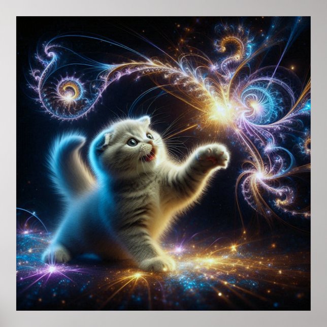 Poster Sussurros de um Cosmos Codificado (Frente)