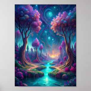 Poster "Sussurros de uma paisagem de sonho"