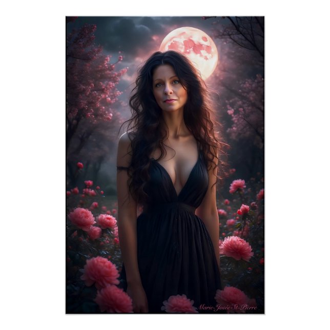 Póster Susurros do Jardim ao Luar (Frente)