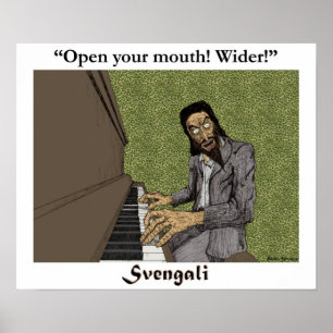 Poster Svengali no piano