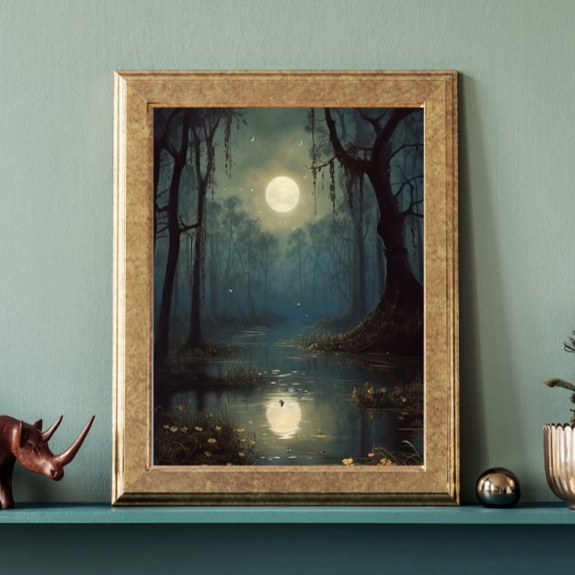 Poster Swamp by Moonlight (Criador carregado)