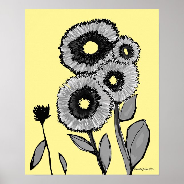 Poster Sweet Flower Art (Frente)