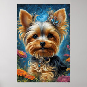Poster Sweet Girl Yorkie