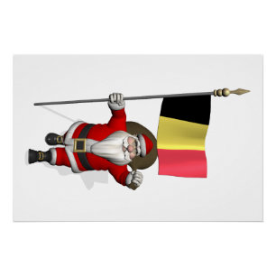 Póster Sweet Santa Claus, Alferes Da Bélgica