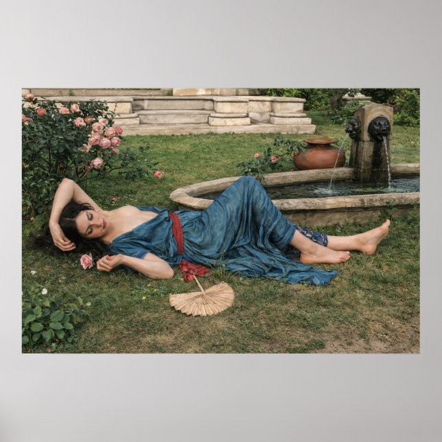 Poster Sweet Summer by John William Waterhouse (Frente)