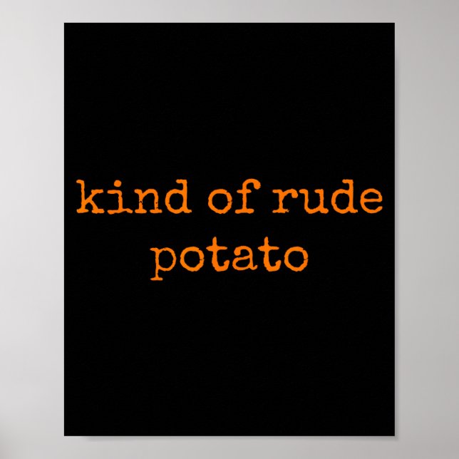 Poster Sweet Tato And Kind Of Rude Tato Cute Couples - Pa (Frente)