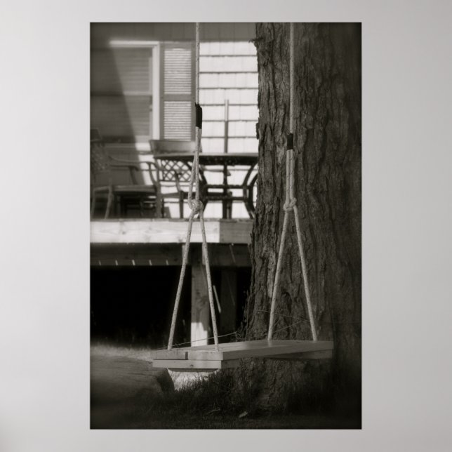 Poster Swing em Árvore (Frente)