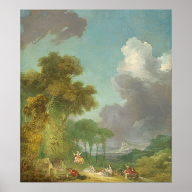 Poster Swing - Jean Fragonard Fine Art (Frente)