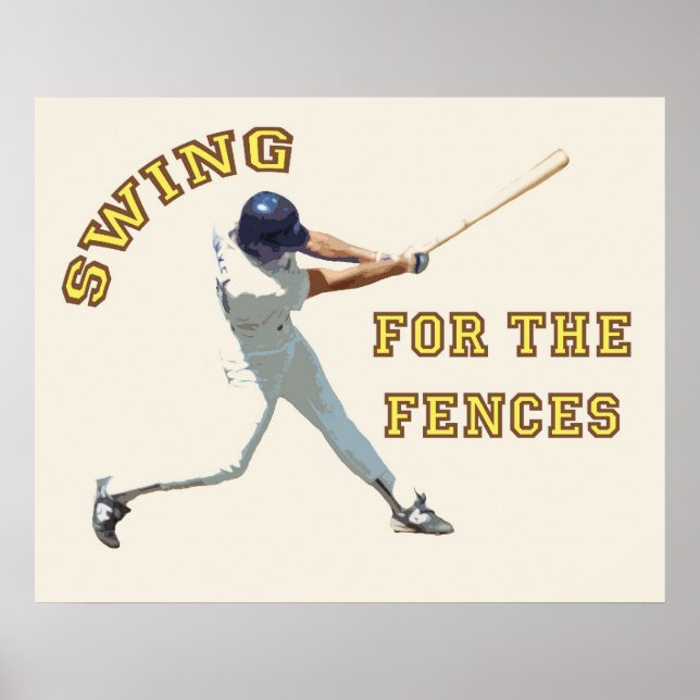 Póster Swing Para As Cercas (Frente)