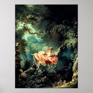 Poster Swing - Vintage French Rococo Art de Fragonard