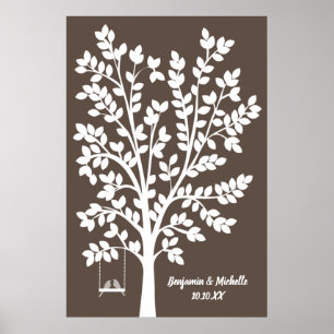 Poster Swingalong - Alternativa de Livro de Visitas com 2