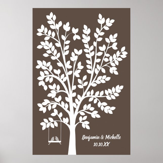 Poster Swingalong - Alternativa de Livro de Visitas com 2 (Frente)