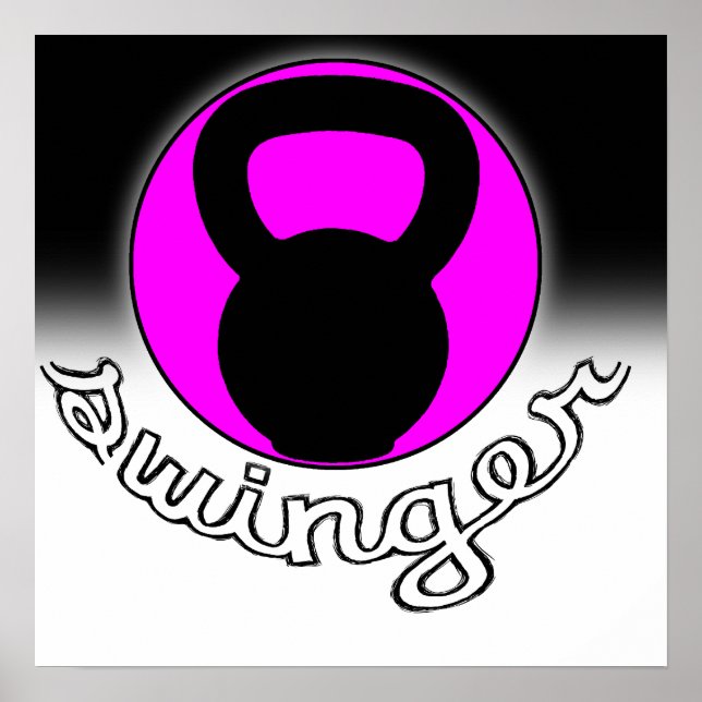 Póster "Swinger" Kettlebell Malhação (Frente)