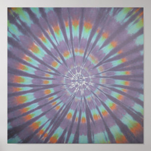 Poster Swirl Tie Dye