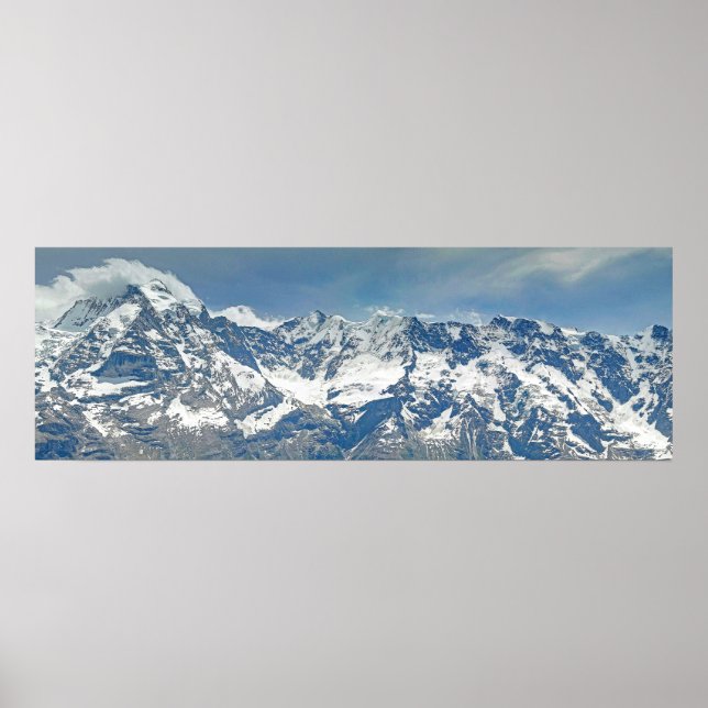 Poster Swiss Alps (Frente)