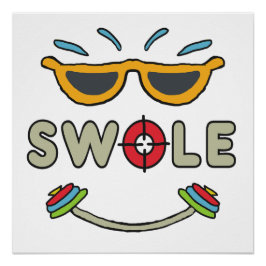 Póster Swole Bodybuilding