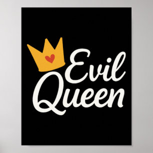 Poster Sy Mau Queen Crown Engraçado