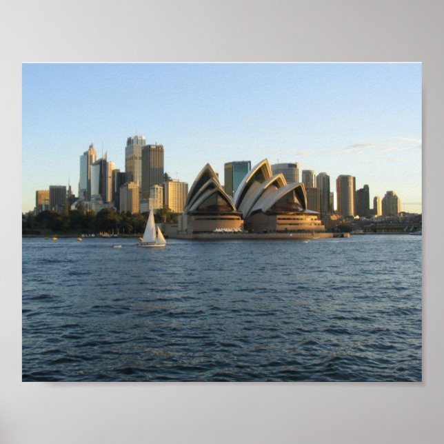 Póster Sydney, Austrália (Frente)