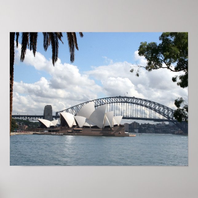 Poster sydney harbor (Frente)