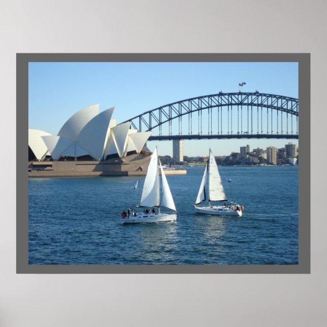 Póster Sydney Harbor (Frente)