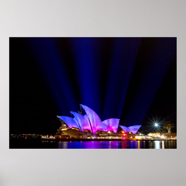 Poster Sydney Opera House (Frente)