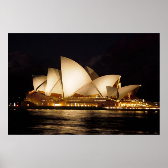 Poster Sydney Opera House (Frente)