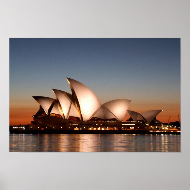 Póster Sydney Opera House (Frente)