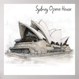 Poster Sydney Opera House