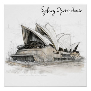 Póster Sydney Opera House