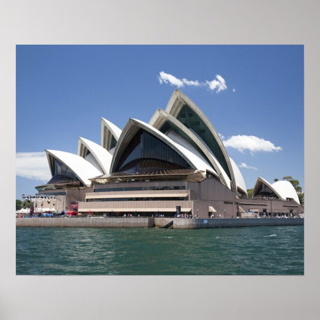Poster Sydney Opera House exterior, Sydney, New South (Frente)